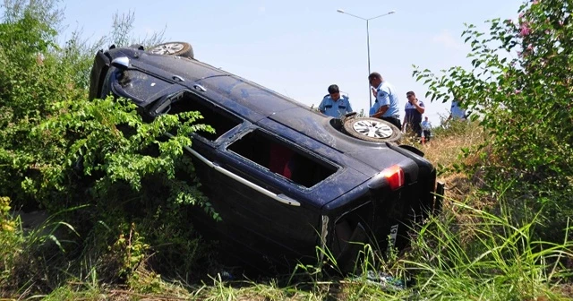 Tur minibüsü şarampole uçtu: 9 yaralı