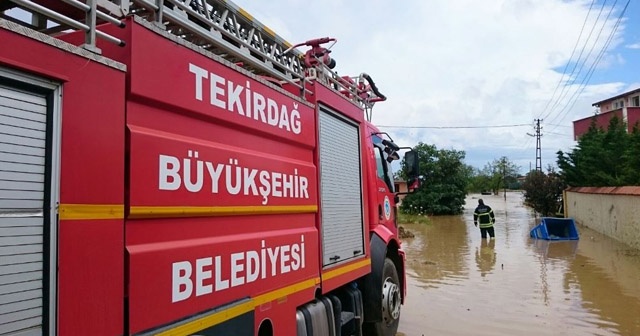 Yağışa karşılık kriz masası oluşturuldu