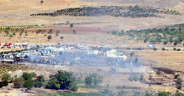 Yangın söndürüldükten sonra tahribat gün yüzüne çıktı