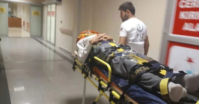 2 katlı evin penceresinden düştü
