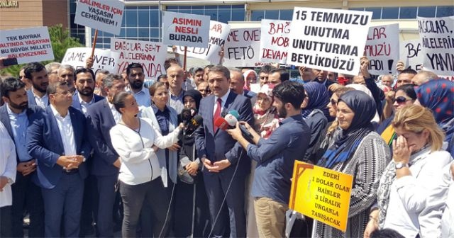 AK Parti İl Başkanı Temurci: &#039;Hukuk itibarsızlaştırılmaya çalışılıyor&#039;