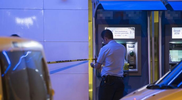 Ankara&#039;da ATM&#039;yi soydular