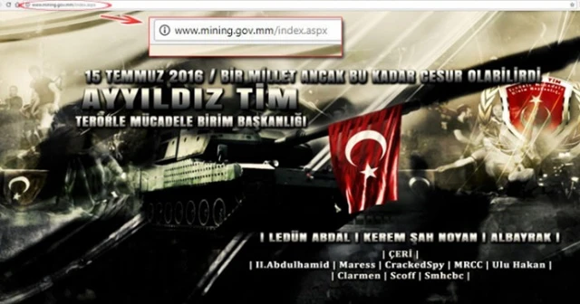 Arakanlıları katleden Myanmar'a Türkiye'den siber darbe