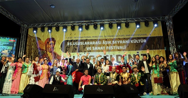 Aşık Seyrani Kültür ve Sanat Festivali finali yapıldı