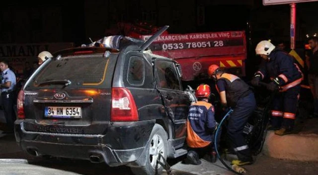 Ataşehir'de feci kaza: 2 ölü