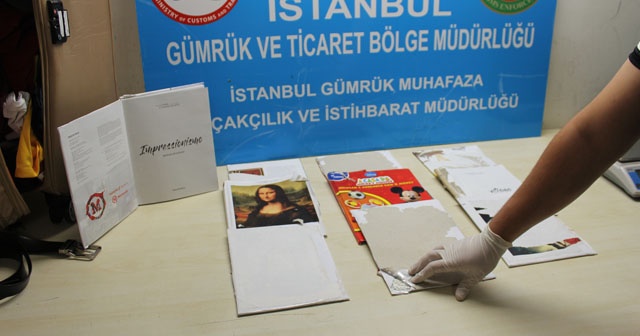 Atatürk Havalimanında değeri 575 bin TL olan 2 kilo 304 gram kokain ele geçirildi
