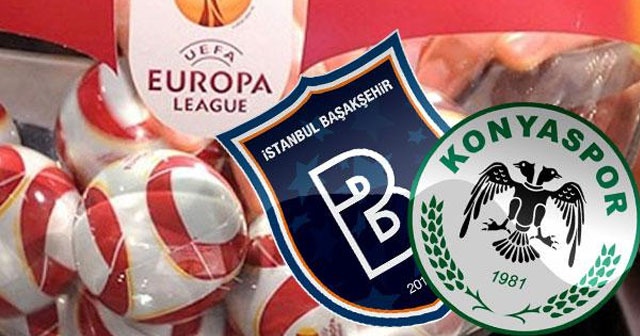 Medipol Başakşehir ve Atiker Konyaspor&#039;un rakipleri belli oldu