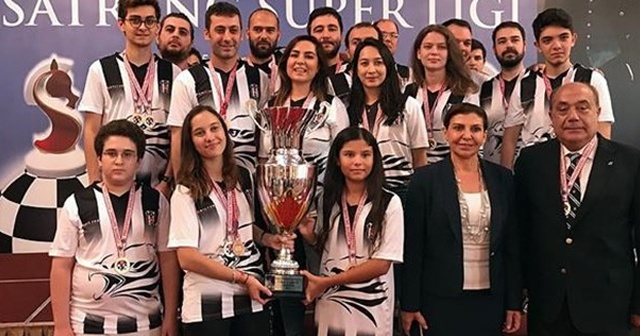 Beşiktaş satrançta Türkiye şampiyonu