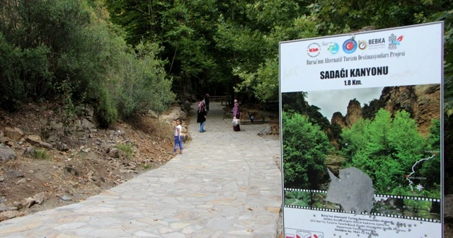 Bu kanyona girenler büyüleniyor