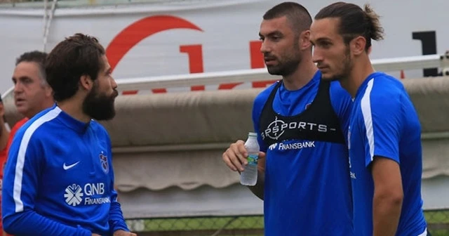 Burak Yılmaz, ilk idmanına çıktı