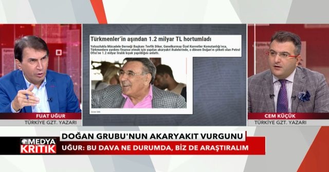 Fuat Uğur : &#039;Hakim ve Savcılara sesleniyorum! Aydın Doğan&#039;a hak ettiği cezayı niye vermiyorsunuz?&#039;