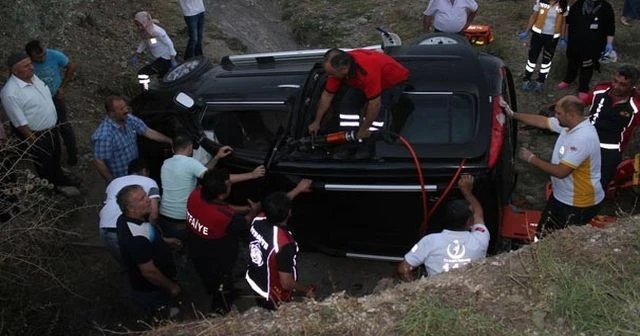 Çorum'da feci kaza: 3 ölü, 4 yaralı