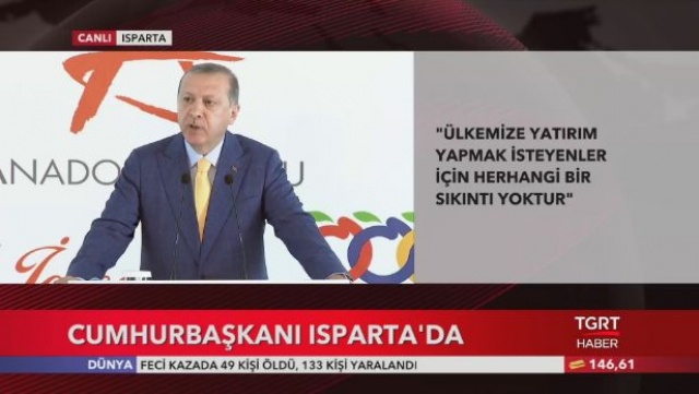 Cumhurbaşkanı Erdoğan: &#039;Ülkemize yatırım yapan pişman olmaz&#039;