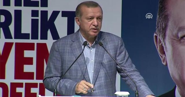 Cumhurbaşkanı Erdoğan Rize&#039;de konuştu
