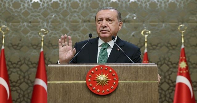 Cumhurbaşkanı Erdoğan: Suriye&#039;nin kuzeyinde sözde devlet asla kurdurmayız