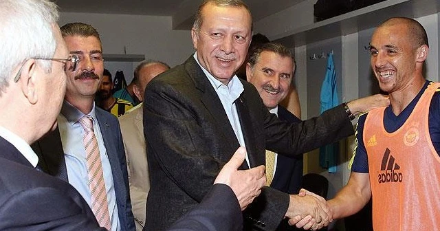 Erdoğan, Fenerbahçe&#039;yi tebrik etti