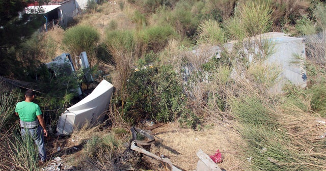 Hatay’da tır uçuruma düştü: 1 yaralı