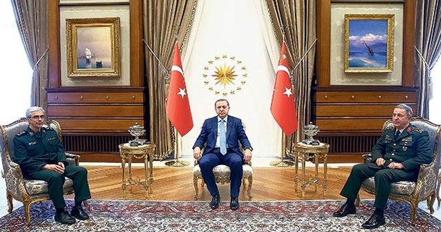 İranlı komutandan Beştepe’ye ziyaret