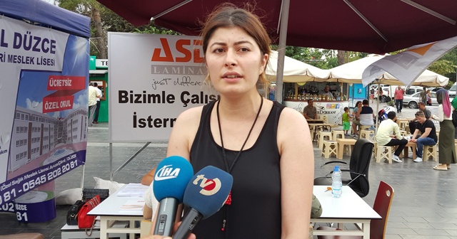 İşçi bulamayınca stant açtılar