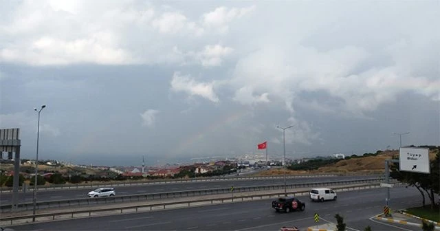İstanbullulara gökkuşağı sürprizi!