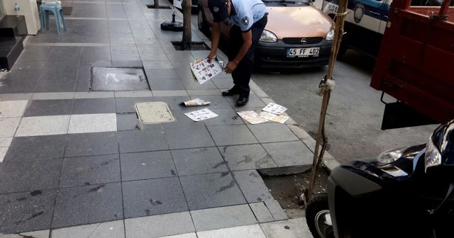 İzinsiz el broşürlerine cezai işlem
