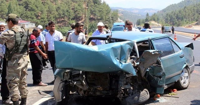 Kahramanmaraş'ta kaza! Ölü ve yaralılar var
