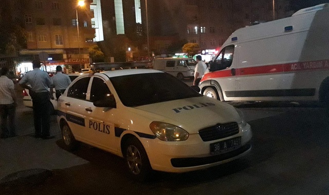 Kayseri&#039;de silahlı kavga: 2 yaralı