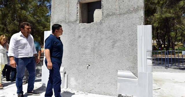 Kepez’in meydanlarına Osmanlı çeşmesi
