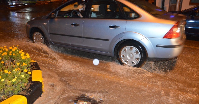 Kırıkkale’de beklenen sağanak etkili oldu