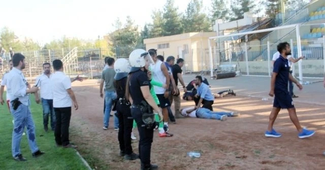 Kupa maçında olaylar çıktı