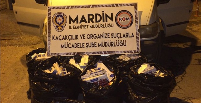 Mardin’de kaçakçılık operasyonu