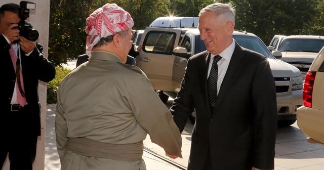 Mattis Barzani ile görüştü