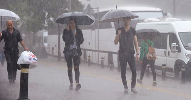 Meteoroloji&#039;den 6 il için kuvvetli yağış uyarısı!