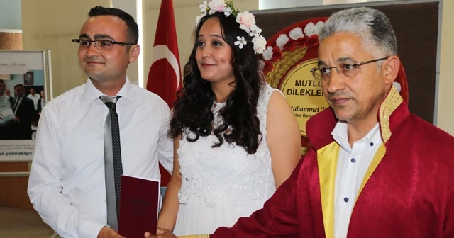 Milas'ta ilginç nikah