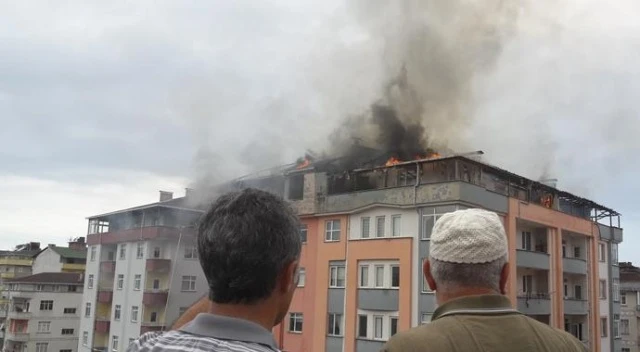 Rize'de dereler taştı, aileler mahsur kaldı