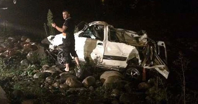 Rize'de feci kaza! 2 çocuk öldü, 3 kişi yaralandı