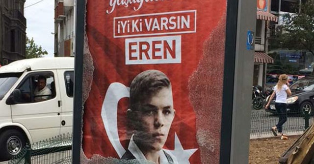 Şehit Eren Bülbül&#039;e saygısızlık!