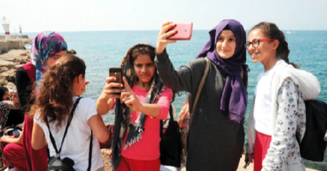 Şırnaklı çocuklar ilk defa denizle tanıştı