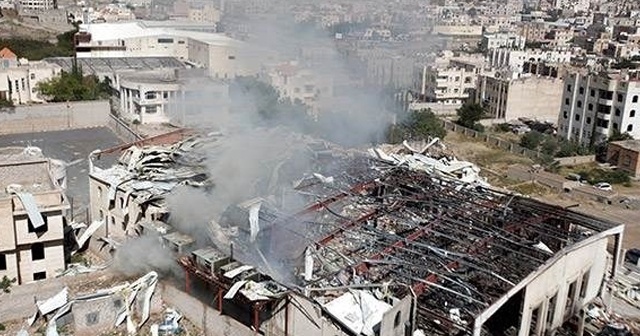 Suudi Arabistan öncülüğünde bombaladılar