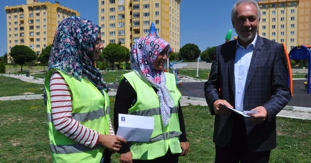 Temizlik görevlilerinin örnek davranışı