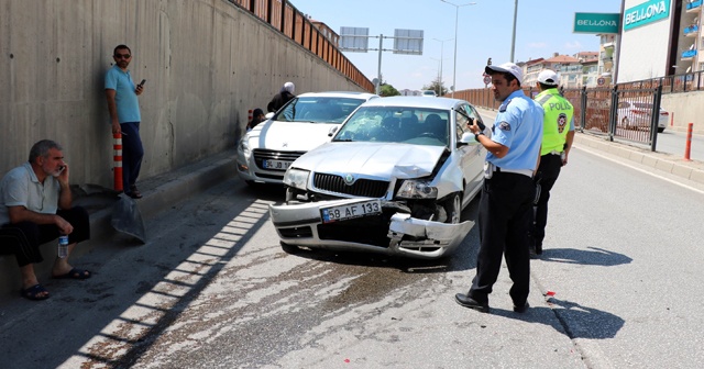 Yozgat’ta trafik kazası 2 yaralı