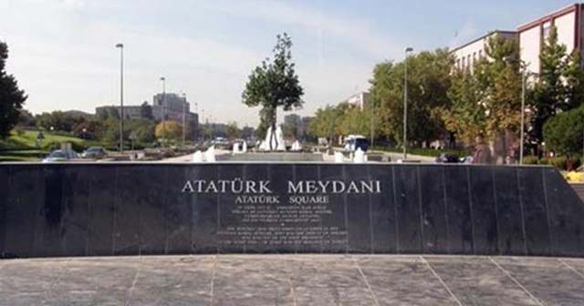 Ankara Büyükşehir Belediyesi'den 'Atatürk Meydanı' açıklaması