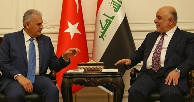 Başbakan Yıldırım, İbadi ile görüştü