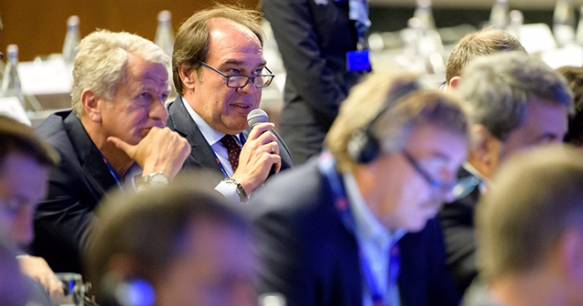 Başkan Demirören UEFA TEP toplantısına katıldı