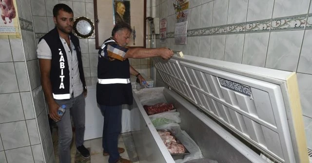 Başkent'te 1 ton kaçak et ele geçirildi