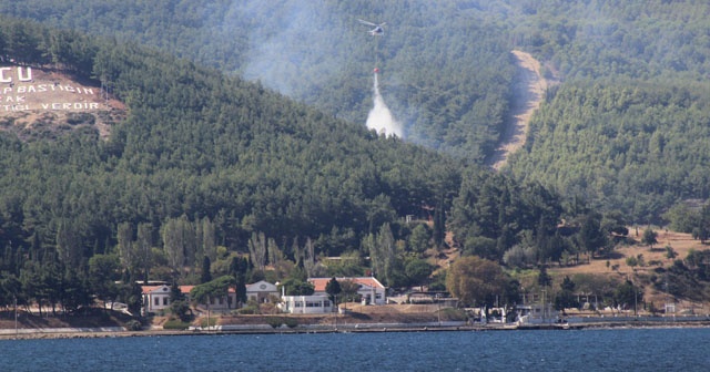 Gelibolu Yarımadası’nda yangın