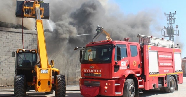 Hatay'da hurdalıkta patlama