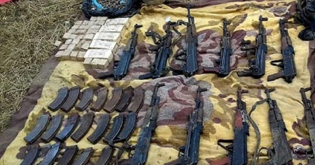Iğdır'da PKK'ya ait mühimmat imha edildi