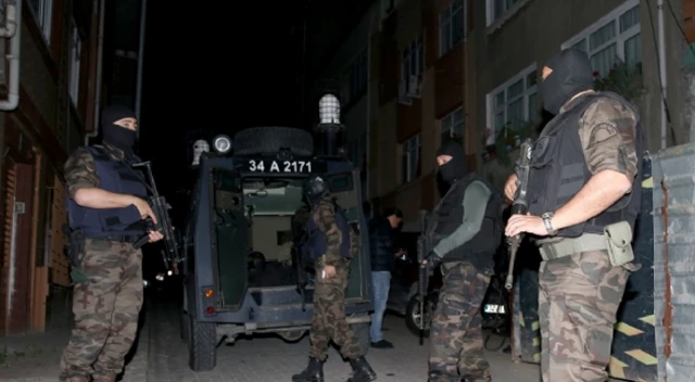 İstanbul'da 10 ilçede PKK'ya operasyon