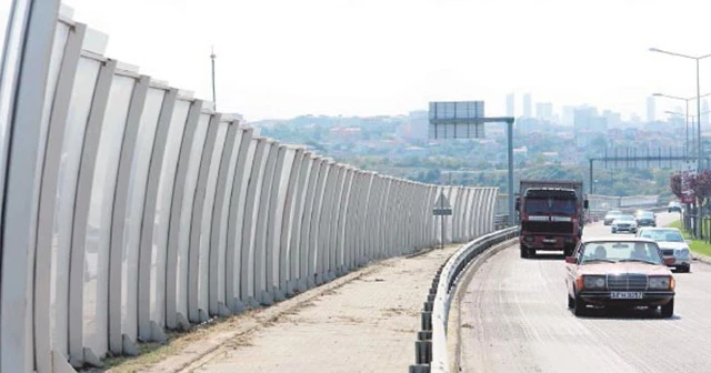 İstanbul&#039;daki araç gürültüsüne &#039;bariyer&#039; geliyor